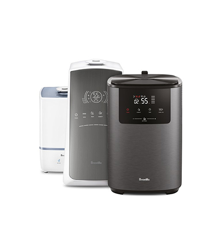 Breville range of Air Humidifiers.