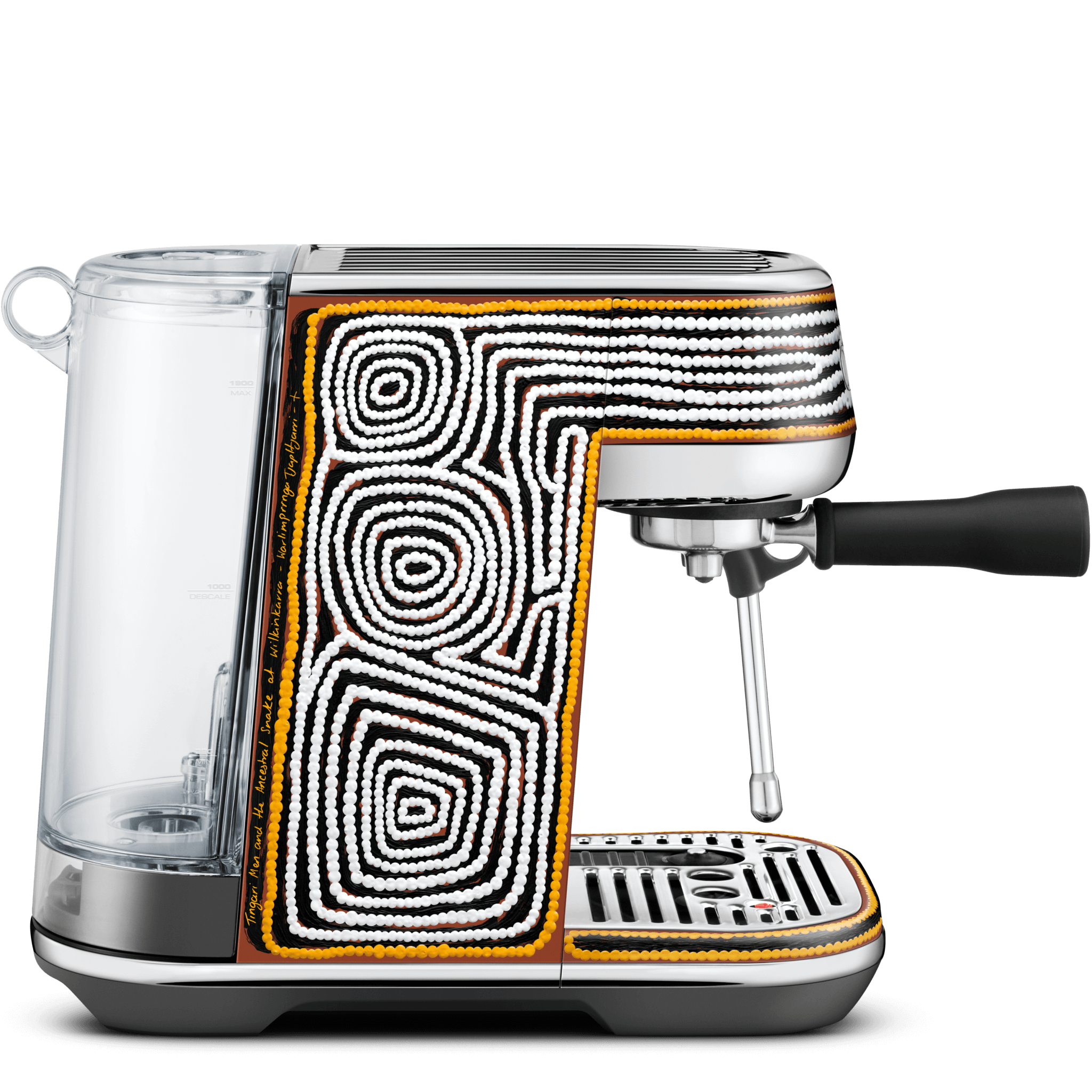 Breville Bambino Plus Espresso Art with Tingari Aboriginal Design
