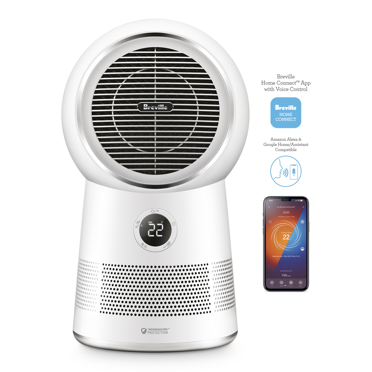 MultiFunction Air Purifiers • Heating and Cooling Breville