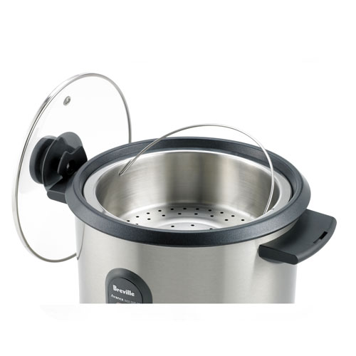 the Set & Serve™ 7 Cup Rice Cooker • Breville