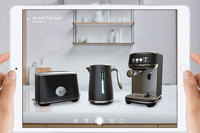 Discover Breville Augmented Reality