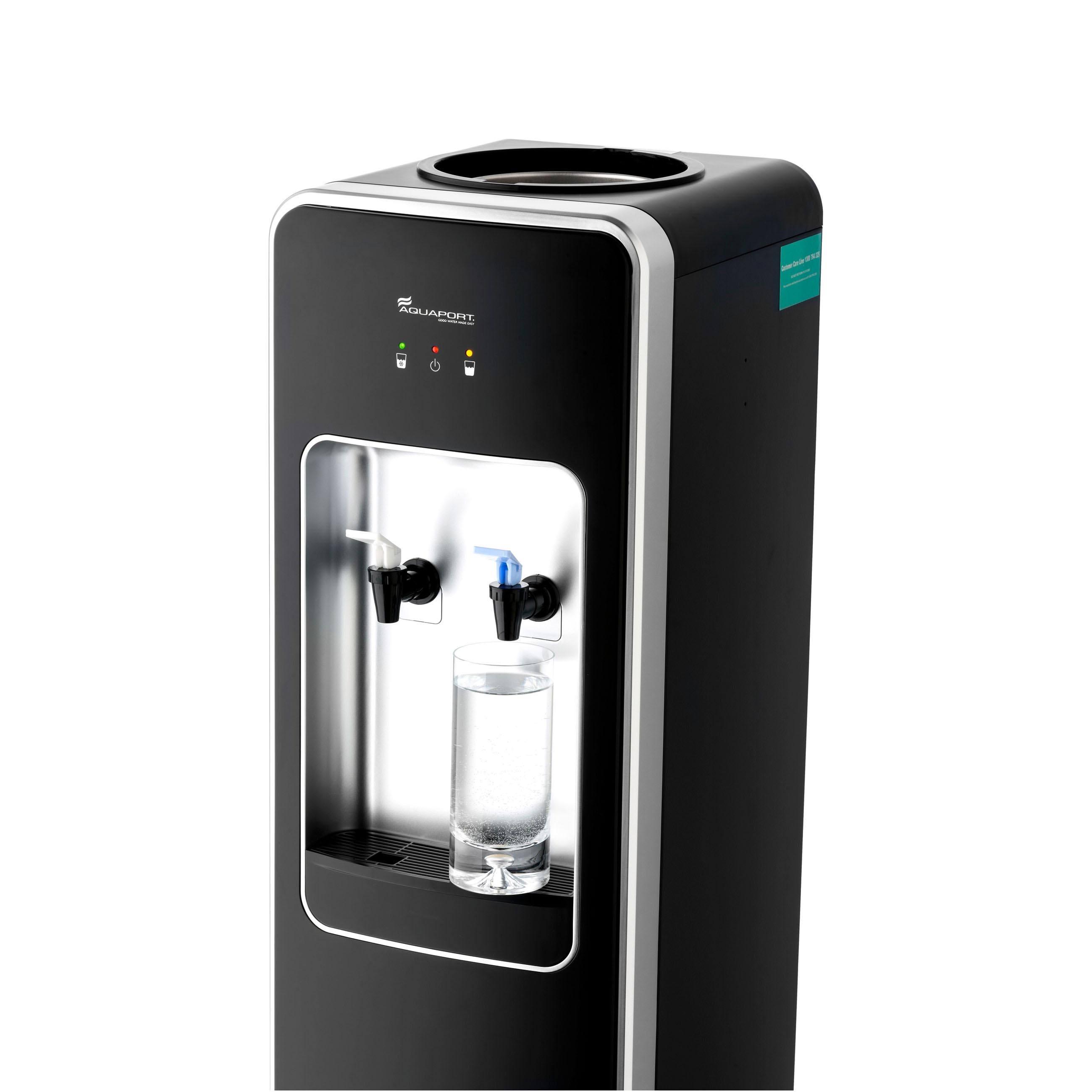Floor Standing Water Cooler Premium Black Filtration System • Breville