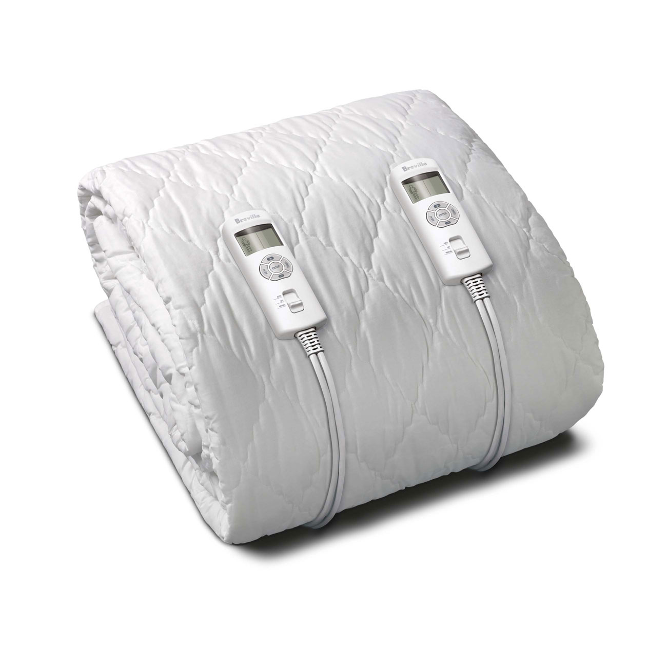 Sunbeam Channeled Microplush Electric Heated Blanket ...