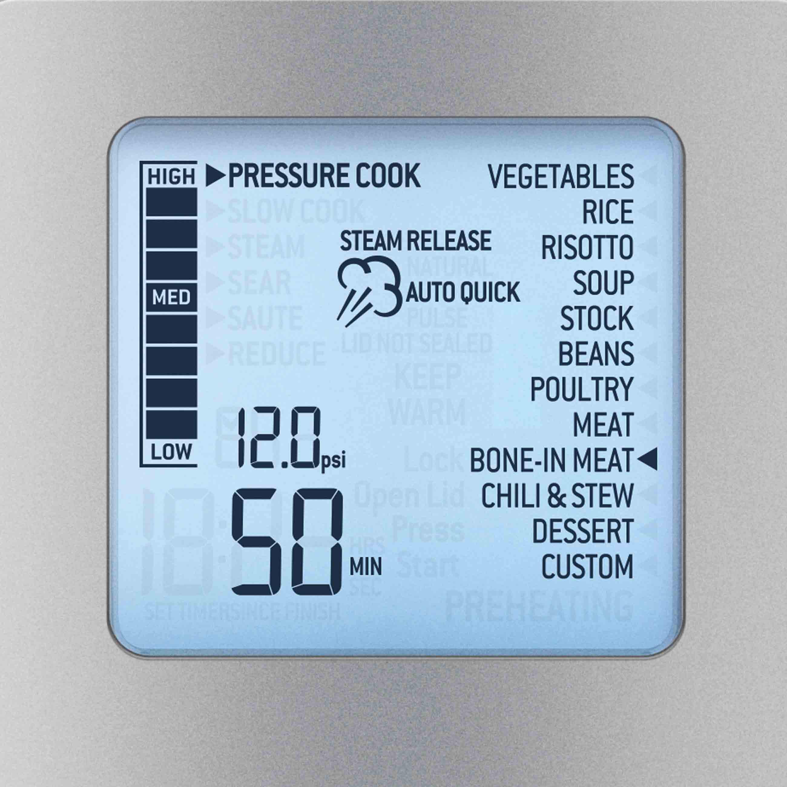 Breville BPR650BSS the Fast Slow Cooker & Pressure Cooker Steamer 6-Qt