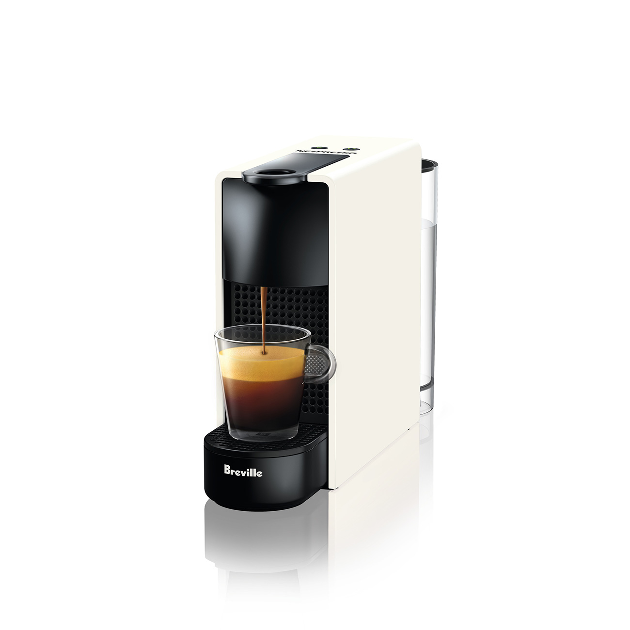 Mini NEW Nespresso BEC220GRY1AUC1 Essenza by Breville Coffee Machine in Silver 