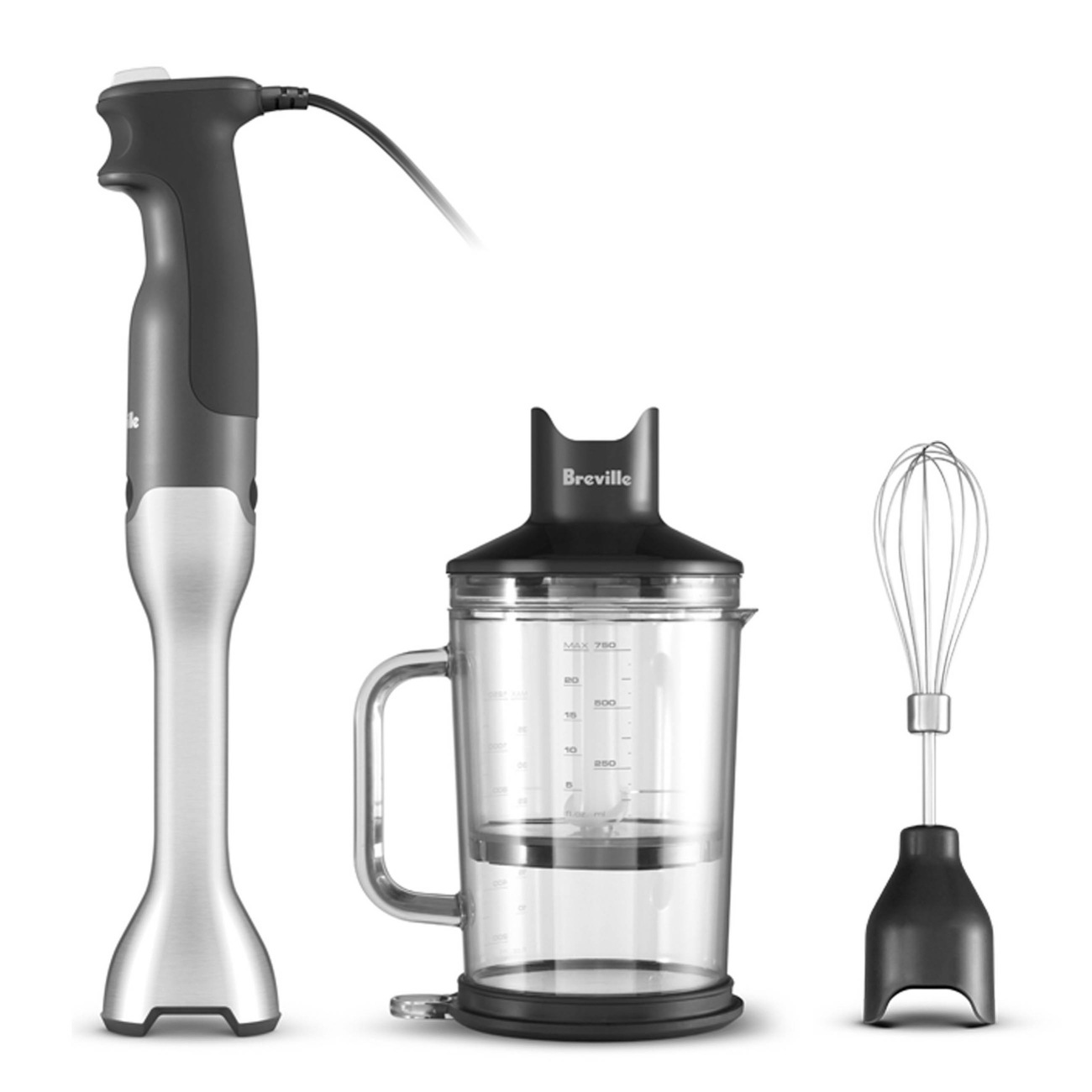Breville All in One Immersion Blender w/ Accessories - Brushed Stainle -  Kitchen & Company