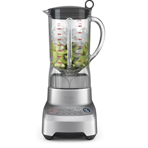 the Kinetix™ Control Blenders in Silver lcd display and timer