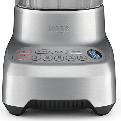 the Kinetix™ Control Blenders in Silver one-touch versatility