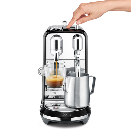 Creatista™ Nespresso in Salted Liquorice create café quality micro-foam