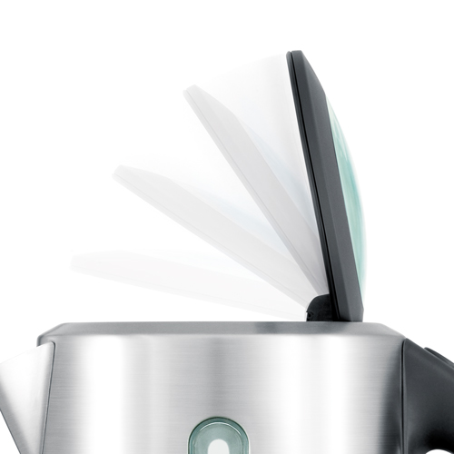 the Soft Open™ Kettle Kettles & Tea in Silver Soft Top® Lid