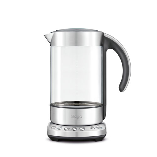 the Smart Kettle™ Clear Tea in Brushed stainless steel Cordless Convenience