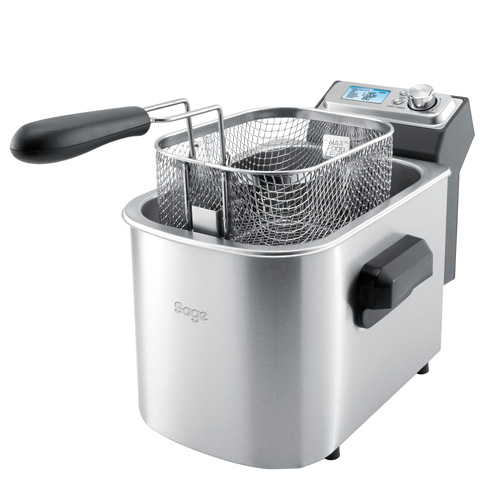 the Smart Fryer™ Woks, Skillets & Deep Fryers in Silver cool zone technology