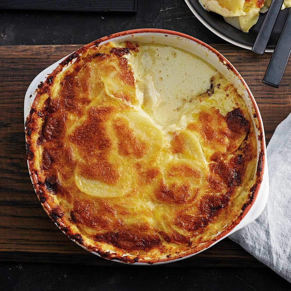the Wave Range recipes - cheesy potato bake