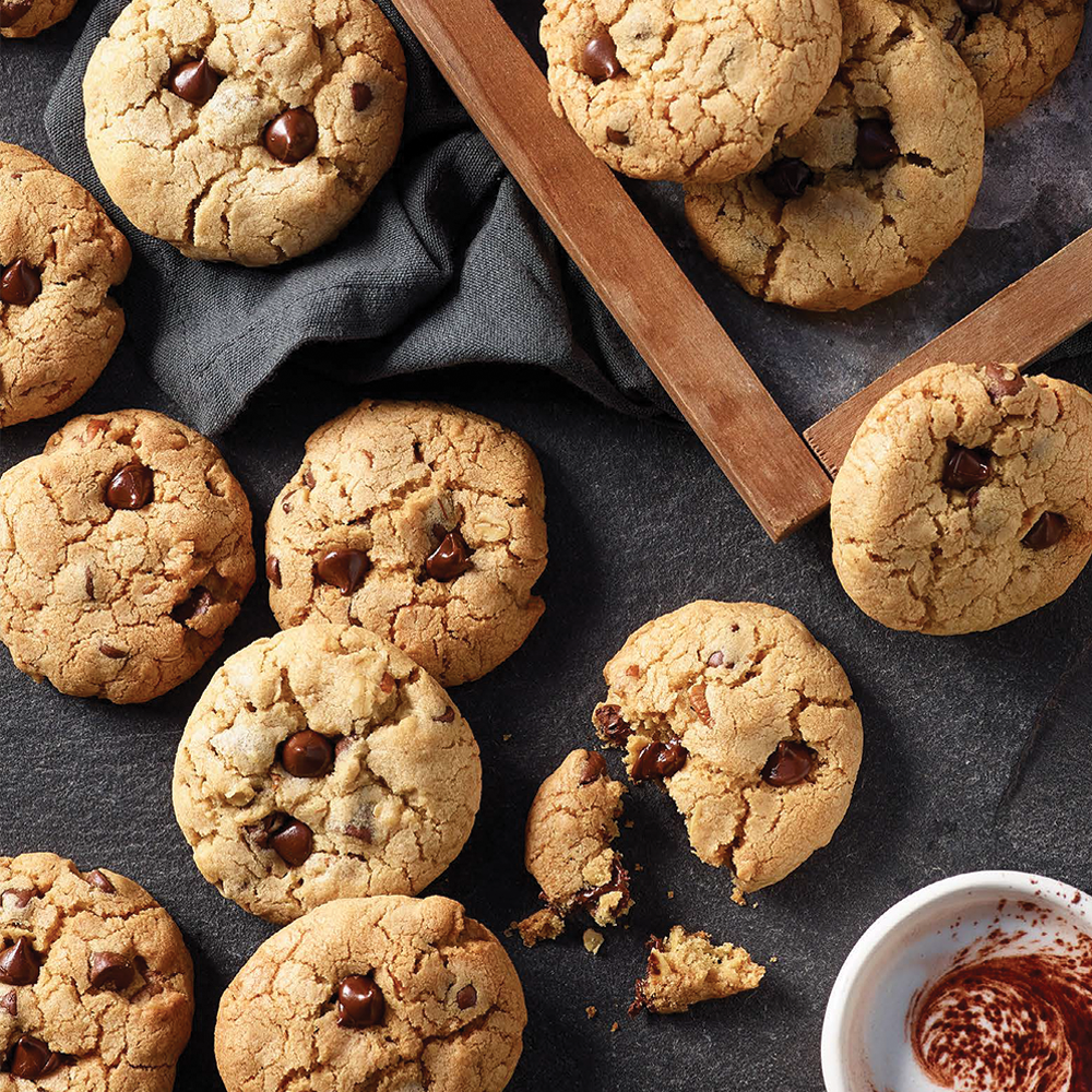 the Smart Ovens recipes - chocolate chip, pecan & oatmeal cookies