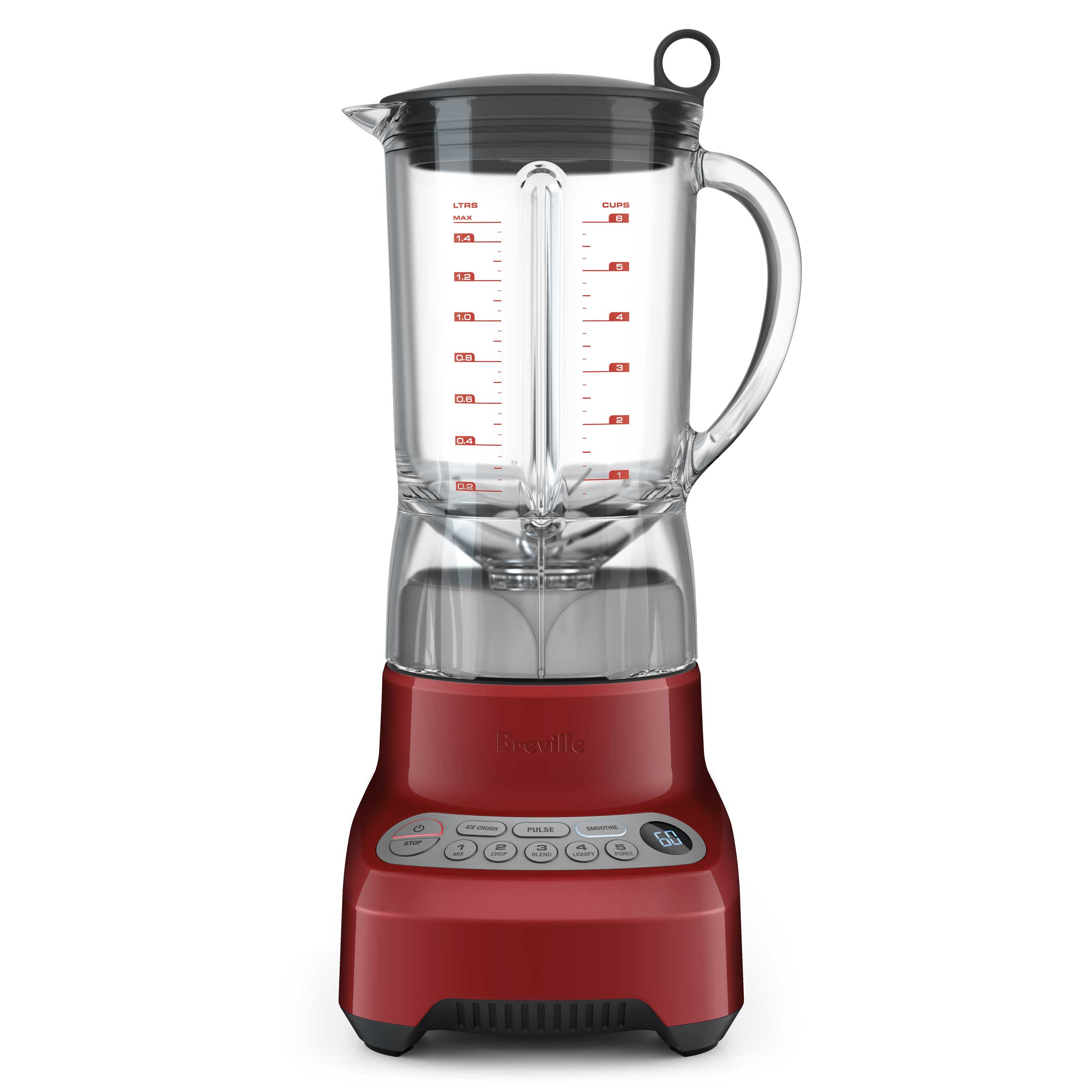 the Kinetix® Control Blender in Cranberry Red