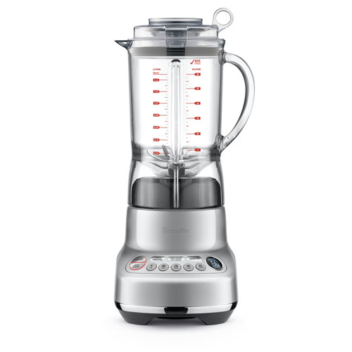 the Breville Boss Blender in Silver is quite and effecient