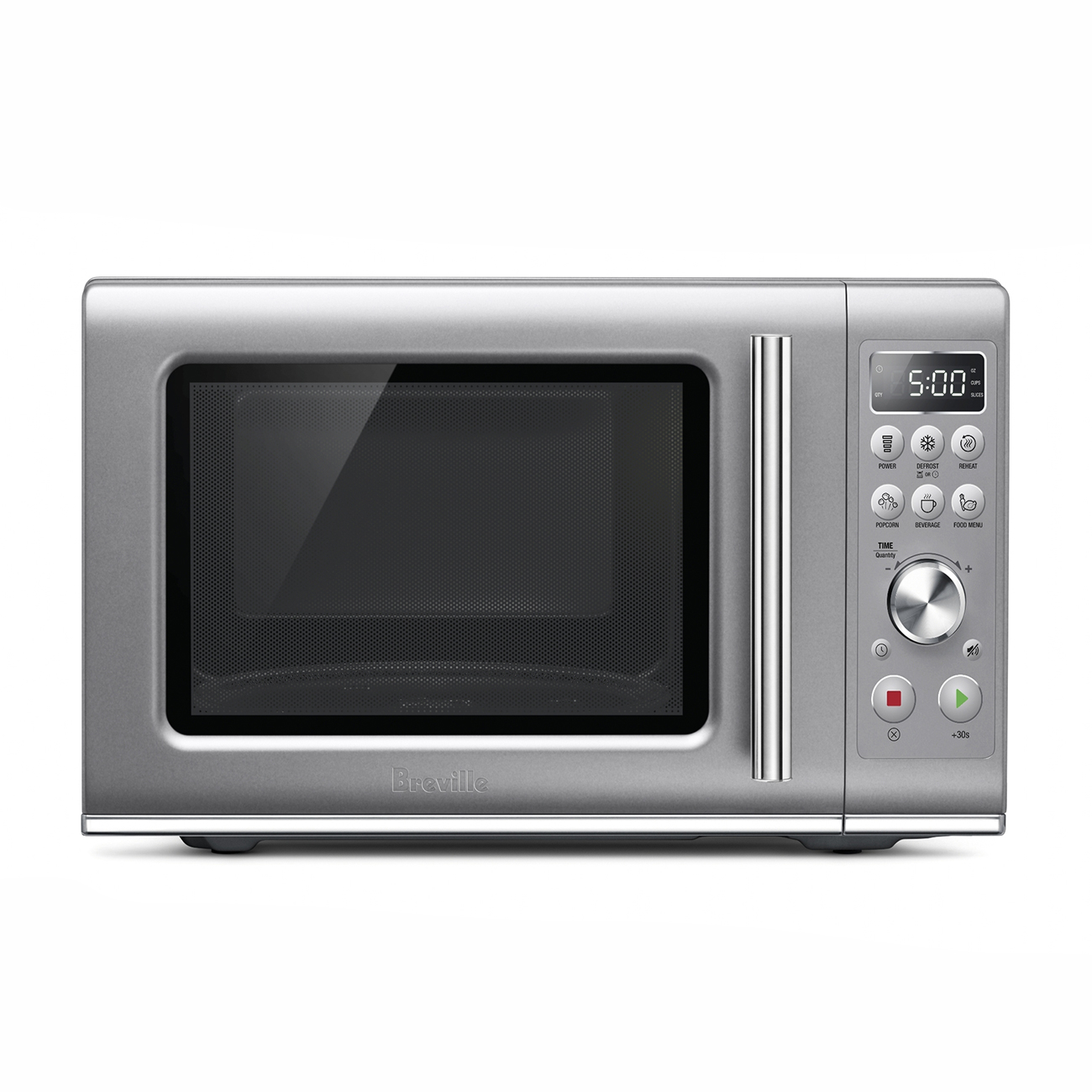 the Compact Wave™ Soft Close Microwave • Breville