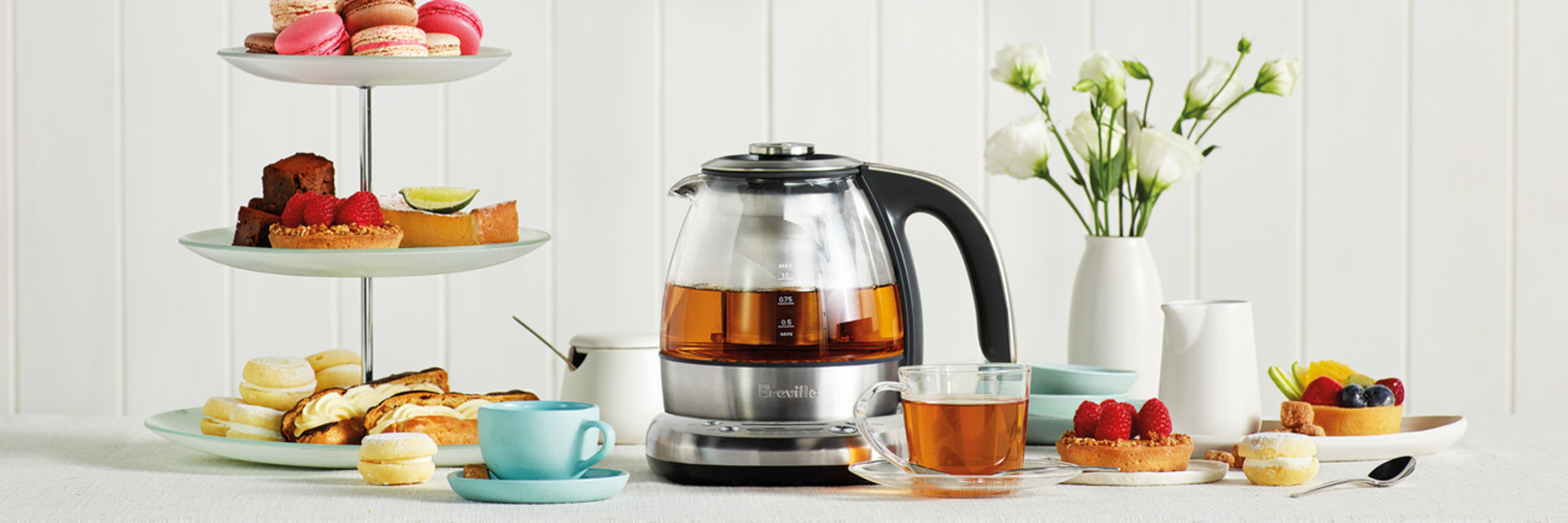 the Breville Smart Tea Infuser Compact