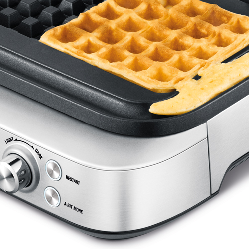 the Smart Waffle™ Pro 4 Slice Waffle Maker • Breville