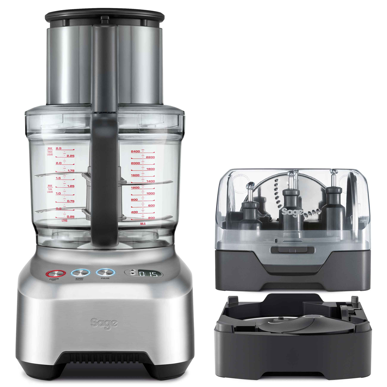 The Kitchen Wizz Peel Dice Food Processor Sage