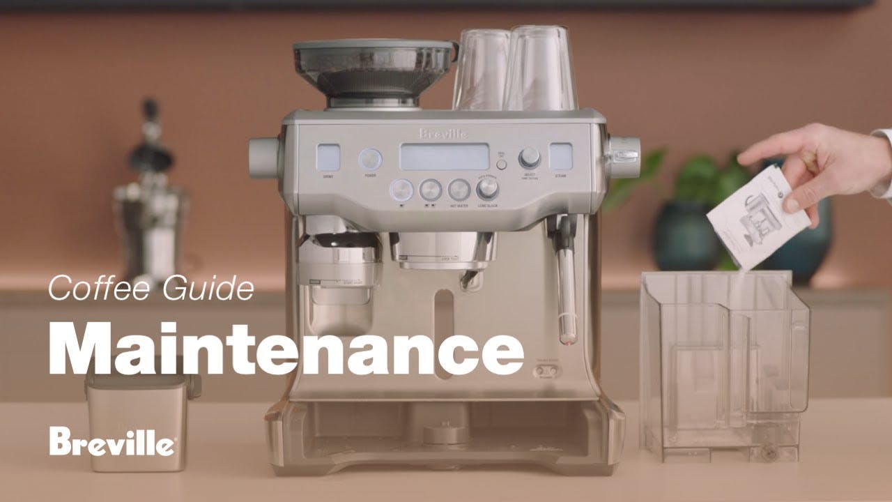 Breville coffee guide tutorial - How to perform a descale