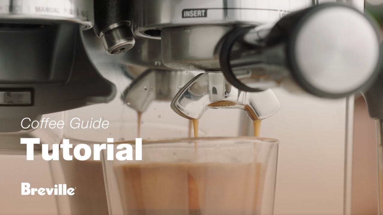 Breville coffee guide tutorial - How to make an americano