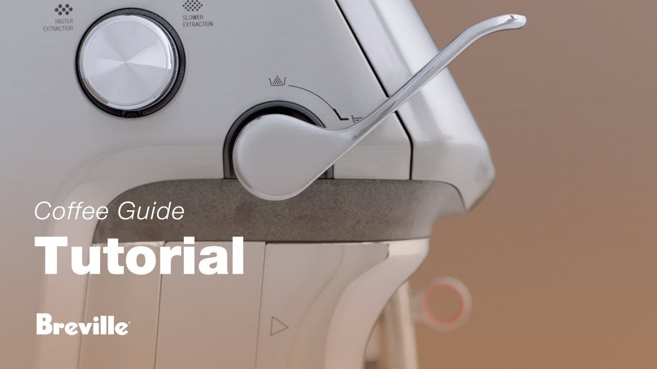 Breville coffee guide tutorial - Using the Impress Puck System