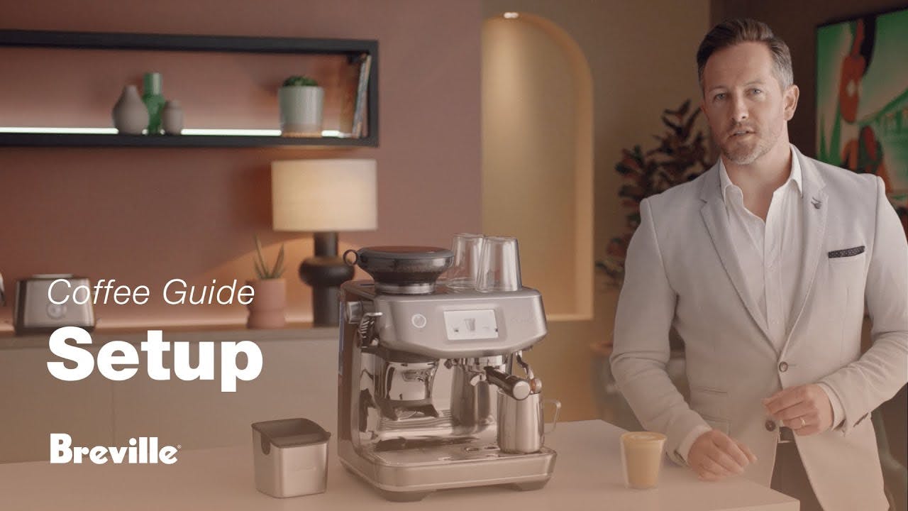 Breville coffee guide tutorial - Unboxing and Setup