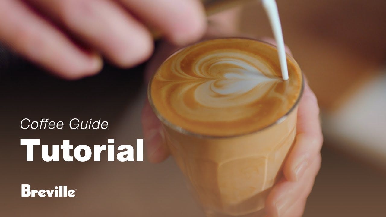 Breville coffee guide tutorial - How to create latte art