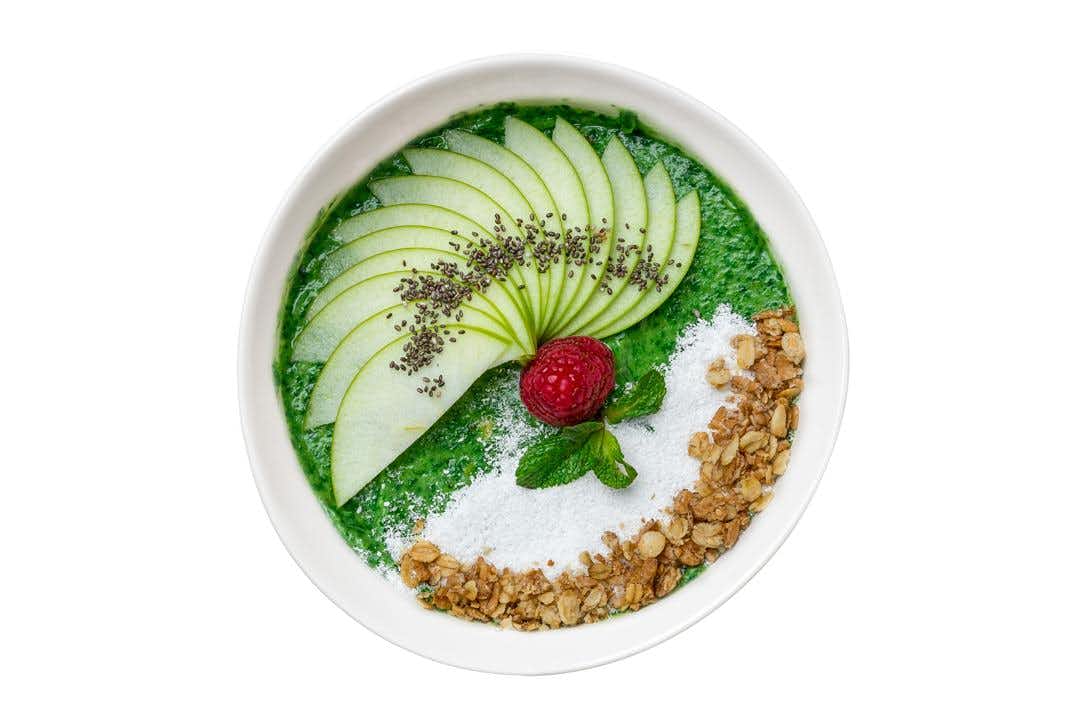 Green Coconut Smoothie Bowl