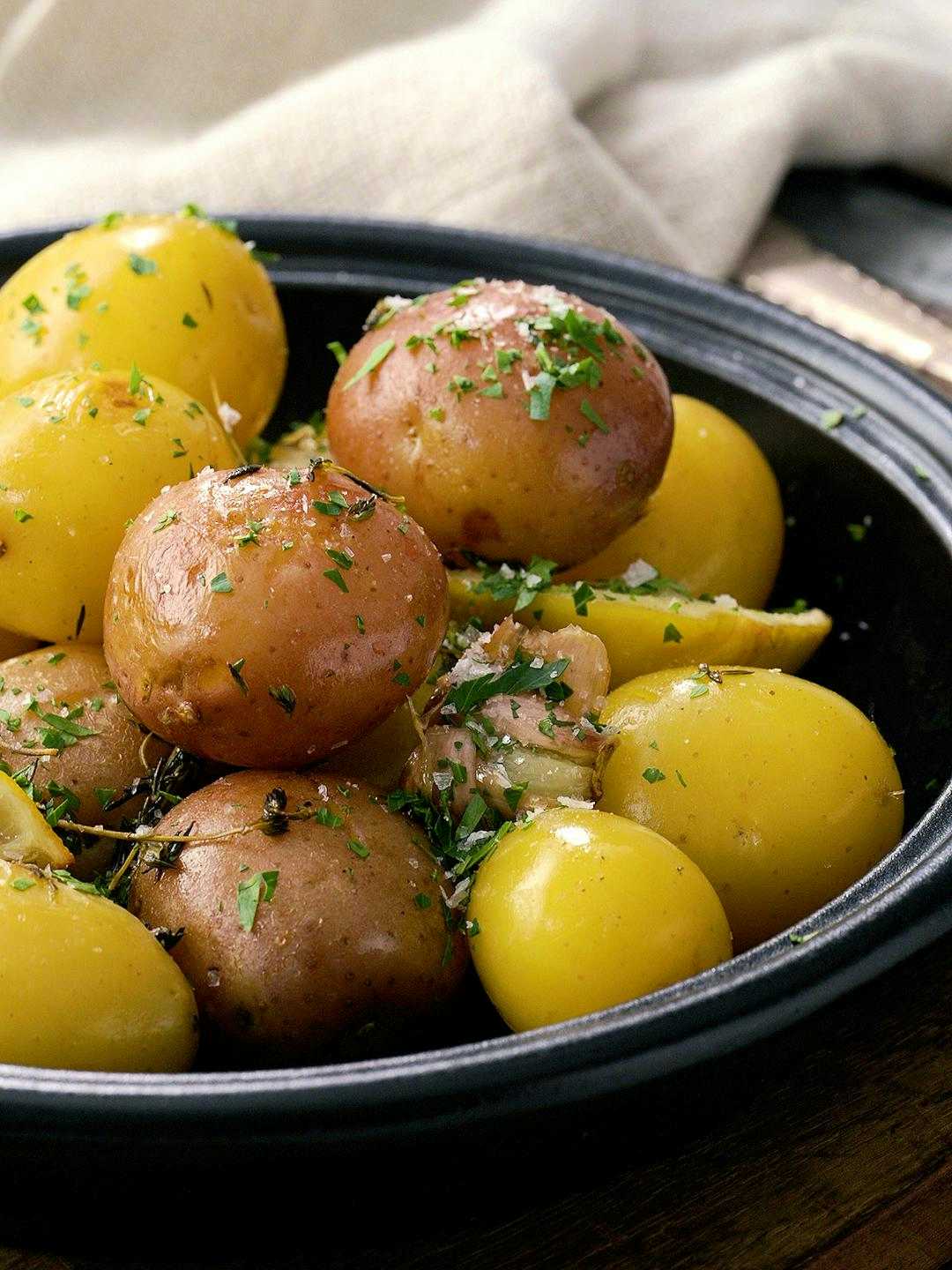 Baby Potato, Lemon and Thyme Parcel