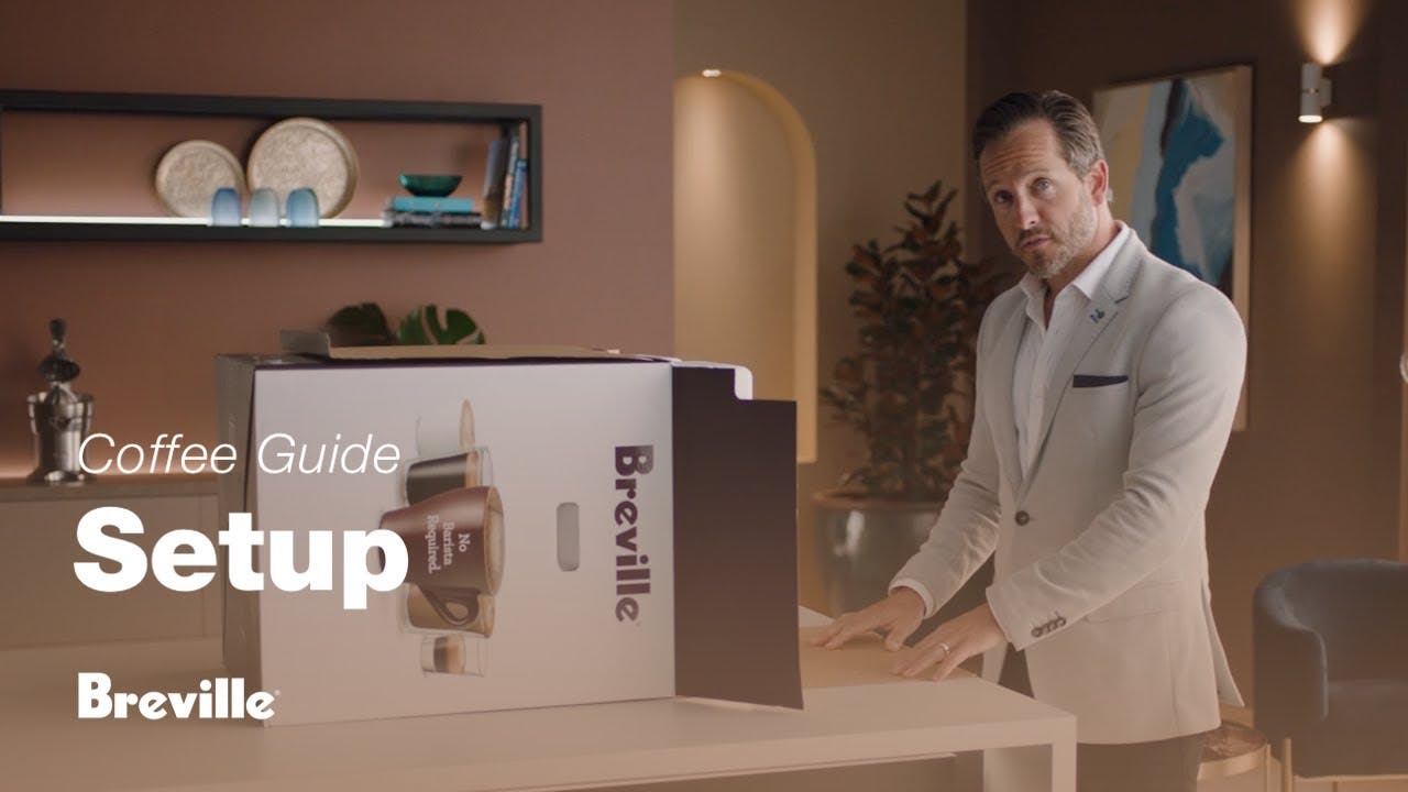 Breville coffee guide tutorial - Unboxing and parts