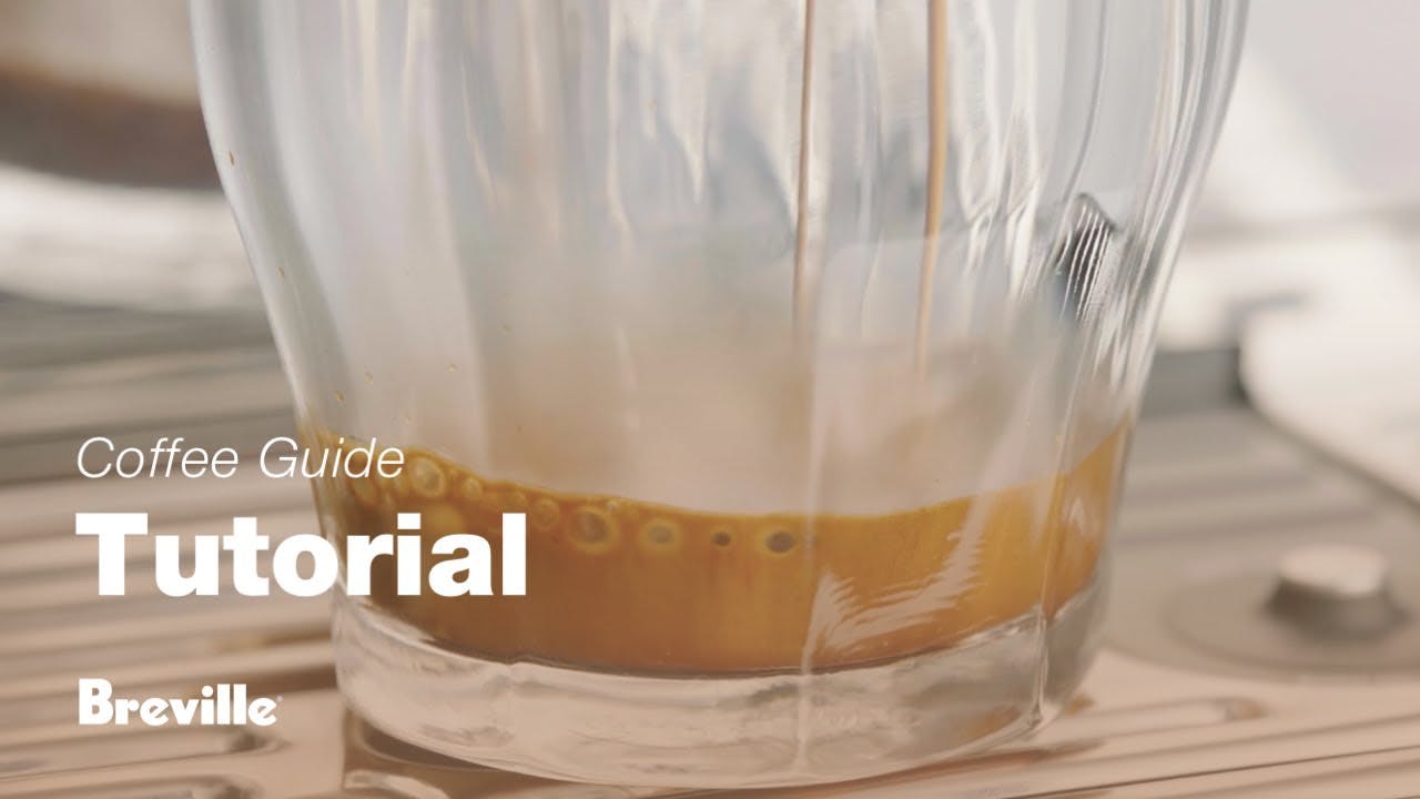 Breville coffee guide tutorial - How to adjust shot volume, duration and temperature