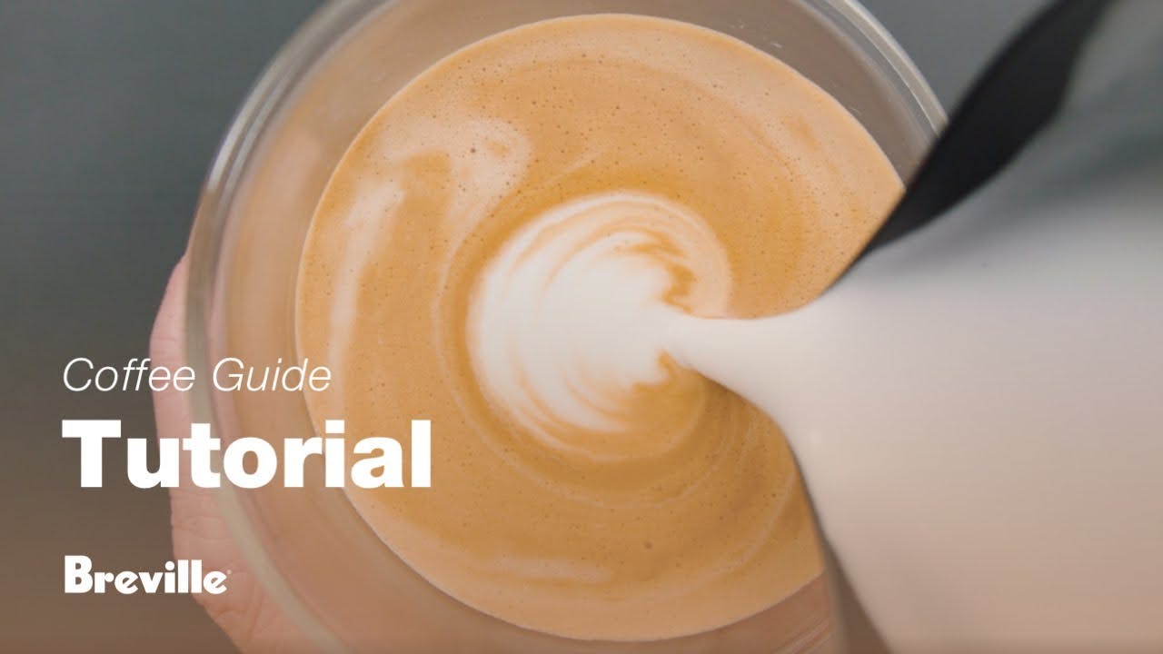 Breville coffee guide tutorial - How to create latte art