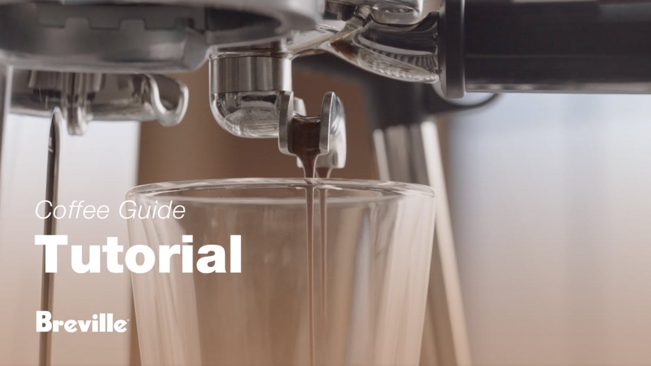 Breville coffee guide tutorial - Balancing your extraction