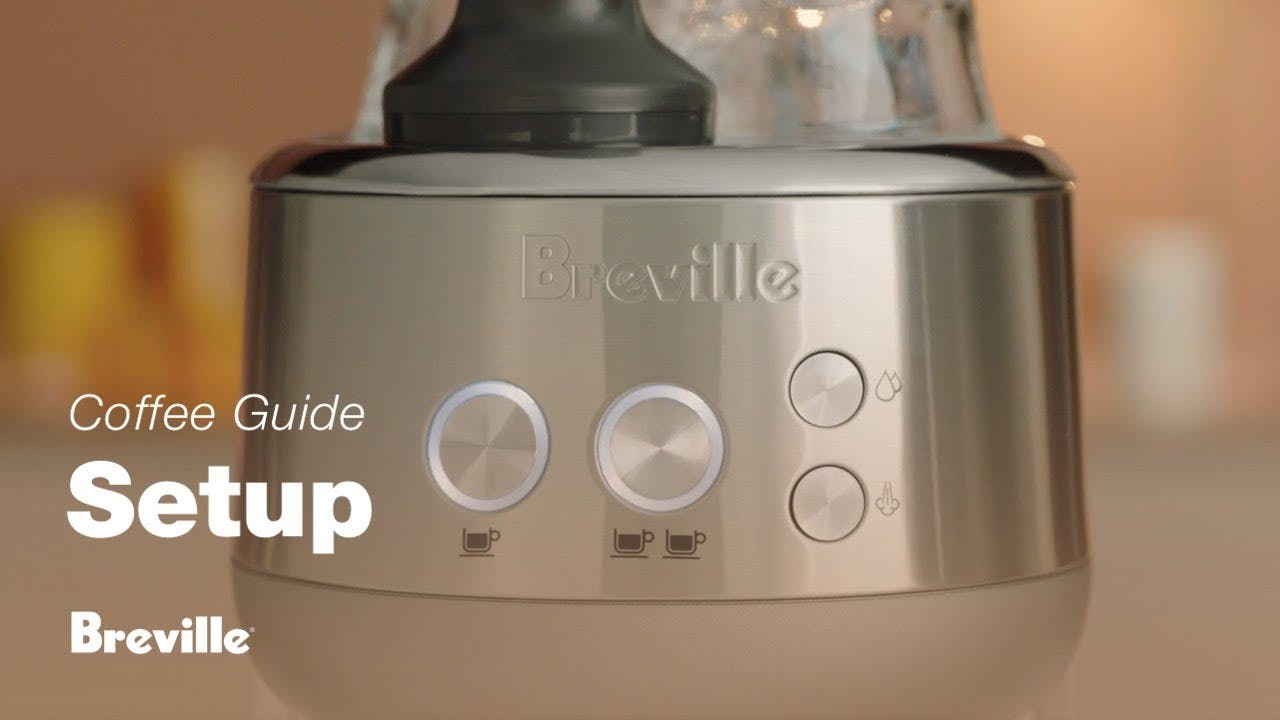 Breville coffee guide tutorial - How to use the interface