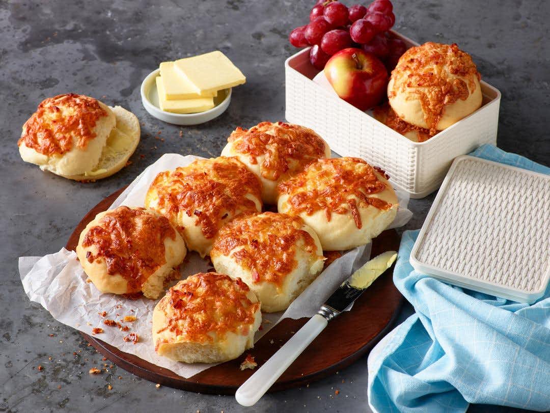 Cheese and Bacon Rolls